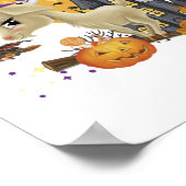 Poster Chèvre Sorcière Citrouille Halloween Costume (Coin)