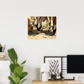 Poster Chèvres (Bureau à domicile)