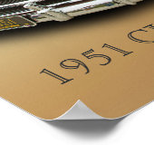 POSTER CHEVROLET 1951 (Coin)