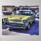 POSTER CHEVROLET 1957 (Devant)