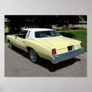Poster Chevrolet 1977/Chevy Monte Carlo