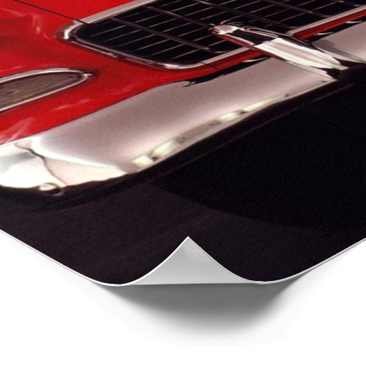 Poster Chevrolet Bel-Air 1955 (Coin)