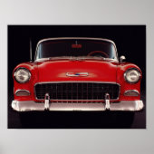 Poster Chevrolet Bel-Air 1955 (Devant)