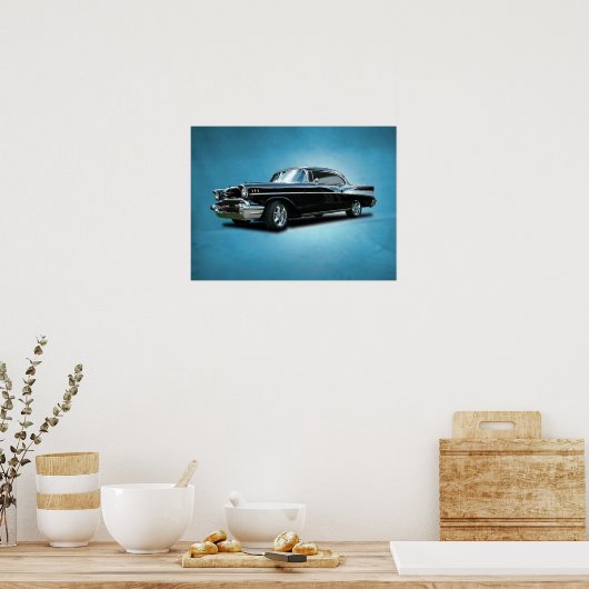 Poster Chevrolet Bel-Air 1957 (Cuisine)