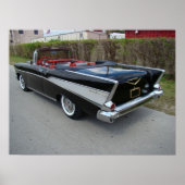 Poster Chevrolet Bel-Air 1957 (Devant)