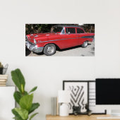 Poster Chevrolet Bel-Air 1957/210 (Bureau à domicile)