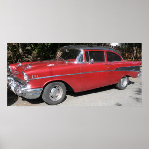 Poster Chevrolet Bel-Air 1957/210