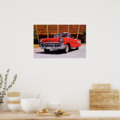 Poster Chevrolet Bel-Air Convertible 1957 (Cuisine)