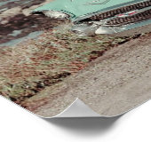 Poster Chevrolet Bel-Air Convertible 1957 (Coin)