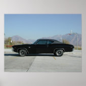 Poster Chevrolet Chevelle SS 1969 (Devant)