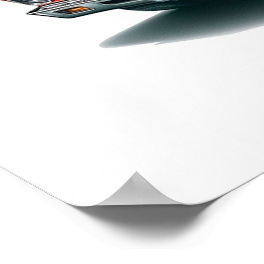 Poster Chevrolet Chevelle SS Red (Coin)