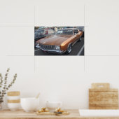 Poster Chevrolet/Chevy Monte Carlo 1972 (Cuisine)