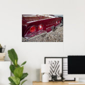 Poster Chevrolet Corvette (Bureau à domicile)