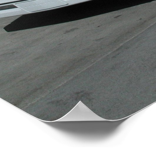 Poster Chevrolet Corvette C4 (Coin)