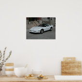 Poster Chevrolet Corvette C4 (Cuisine)