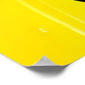 Poster Chevrolet Corvette C7.R Vue frontale (Coin)