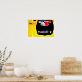 Poster Chevrolet Corvette C7.R Vue frontale (Cuisine)