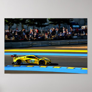 Poster Chevrolet Corvette C8.R 24 Heures du Mans 2022