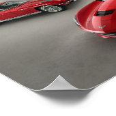 Poster Chevrolet Corvette Stingray 2014 (Coin)