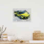 Poster Chevrolet Corvette Z06 (Cuisine)