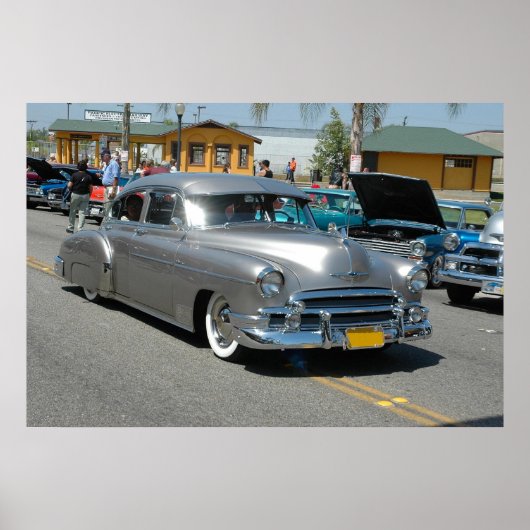 Poster Chevrolet Fleetline 1950 (Devant)