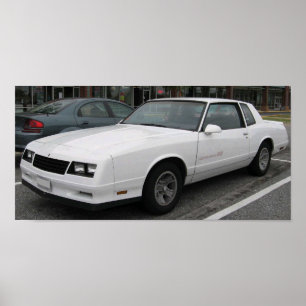 Poster Chevrolet Monte Carlo SS 1986