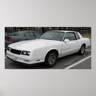Poster Chevrolet Monte Carlo SS 1986