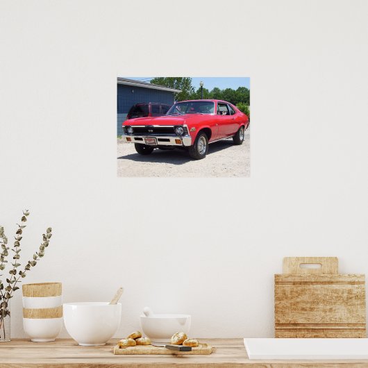 Poster Chevrolet Nova 1972 (Cuisine)
