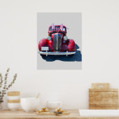 Poster Chevrolet vintage 1936 (Cuisine)