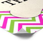 Poster Chevron - Nous pouvons faire des choses difficiles (Coin)
