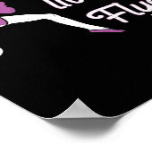 Poster Chevron Team Pom-pom girl Pretty Little Flyer (Coin)