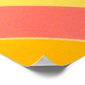 Poster chevrons chic et sophistiqués (Coin)