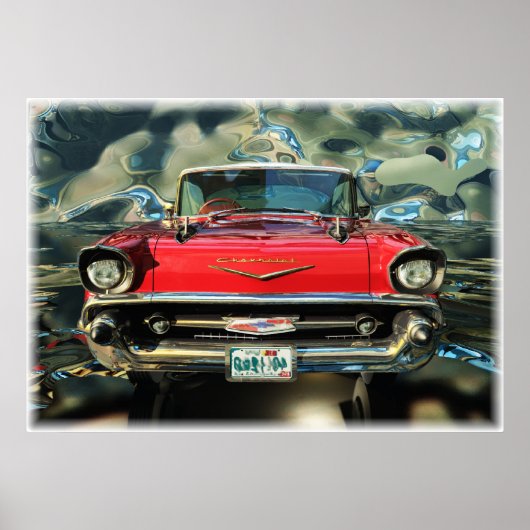 Poster Chevy57Avant (Devant)