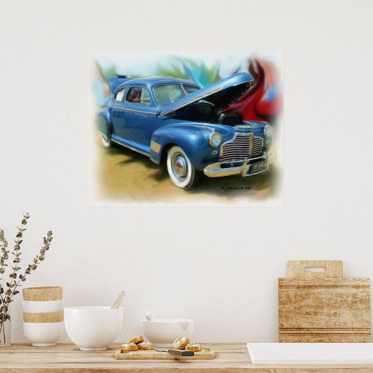 Poster Chevy 1941 (Cuisine)