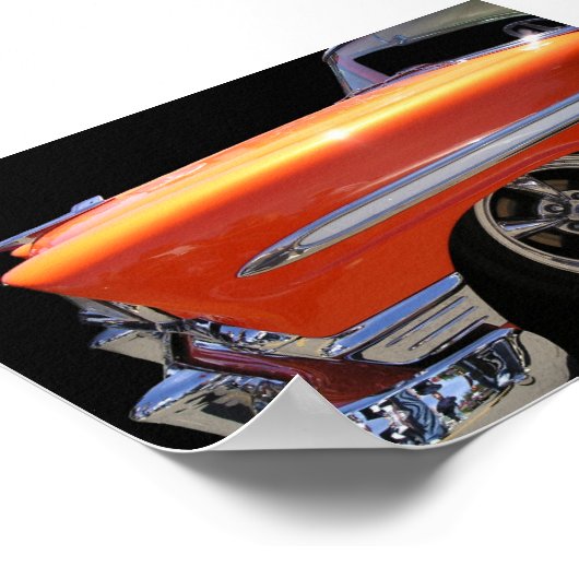 POSTER CHEVY 1956 (Coin)