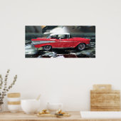 Poster Chevy 1957 (Cuisine)