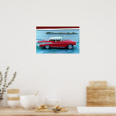 Poster Chevy 1957 (Cuisine)