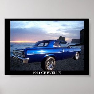 Poster Chevy 1964 Chevelle