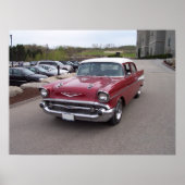 Poster Chevy Bel-Air 1957 (Devant)