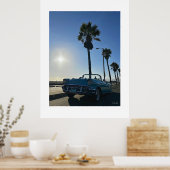 Poster "Chevy Bel Air at Venice Beach." (Cuisine)