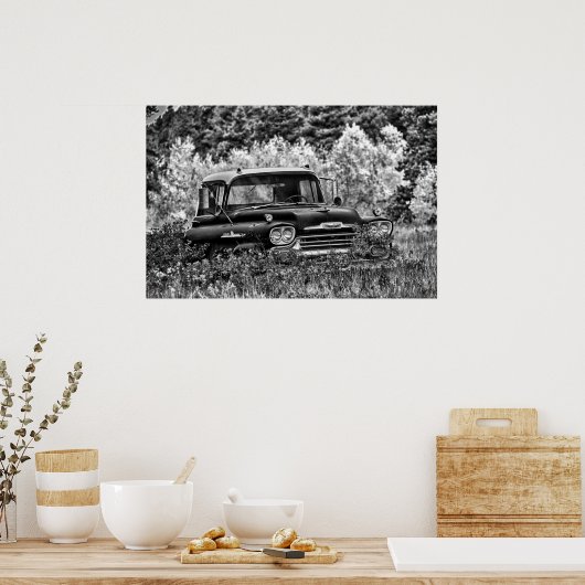 Poster Chevy Dans Le Rough (Cuisine)