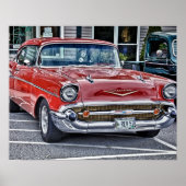 Poster Chevy de 57' (Devant)
