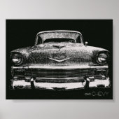 POSTER CHEVY SKETCH 1956 (Devant)