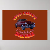 Poster Chevy Styleline Deluxe 1949 (Devant)