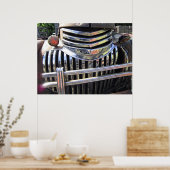 POSTER CHEVY TRUCK CHROME GRILL 1946 (Cuisine)