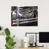 POSTER CHEVY TRUCK CHROME GRILL 1946 (Bureau à domicile)