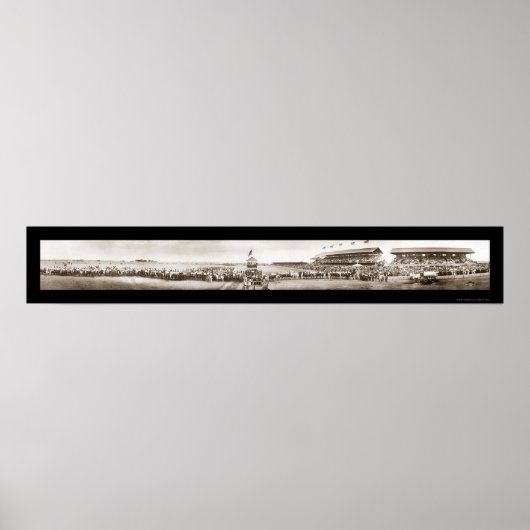 Poster Cheyenne WY Frontier Photo 1910 (Devant)