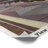 Poster Cheyenne, WY - gare ferroviaire Union Pacific (Coin)