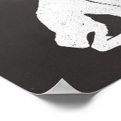 Poster Chez le chien, nous faisons confiance à Graphic (Coin)