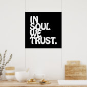 Poster Chez Soul, Nous Avons Confiance. (Cuisine)